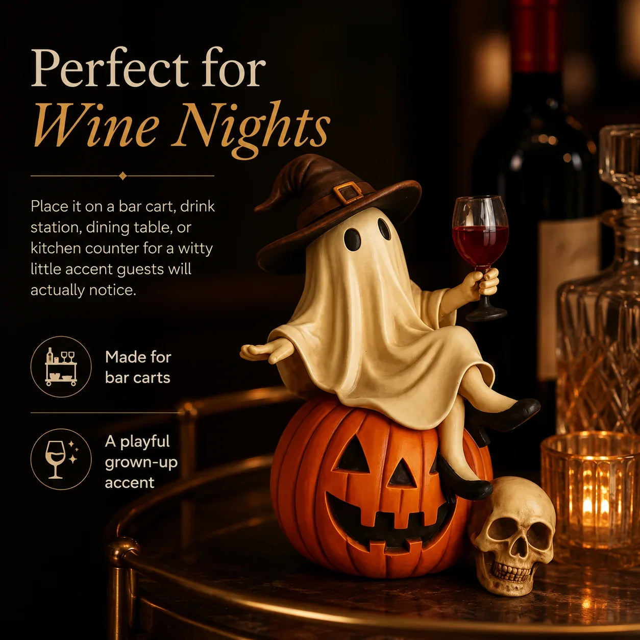 Purpose-Built Ghost Wine Night Decor（副本） for Everyday Use
