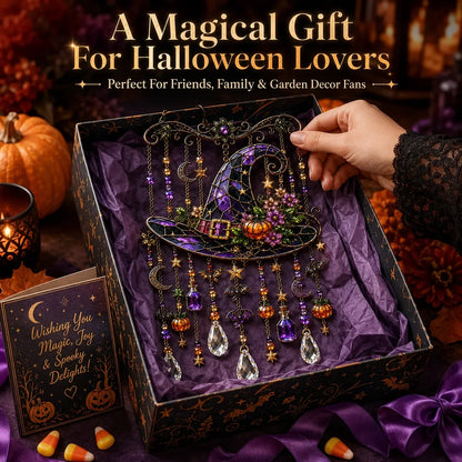 Outdoor Crystal Wind Chime – Colorful Acrylic Hanging Garden