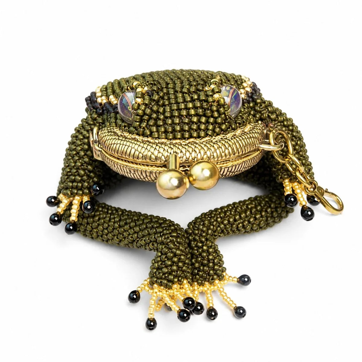 Purpose-Built Hand-made Charming Frog Coin Purse for Everyday Use