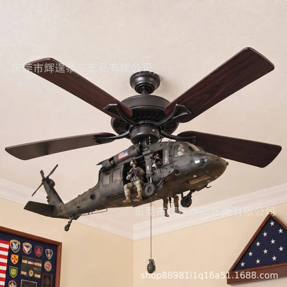 Hands-On Helicopter Ceiling Fan Attachment Kit – Decorative Ceiling