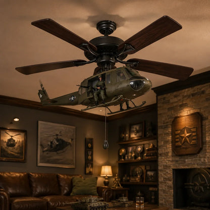 Hands-On Helicopter Ceiling Fan Attachment Kit – Decorative Ceiling