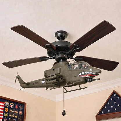 Hands-On Helicopter Ceiling Fan Attachment Kit – Decorative Ceiling