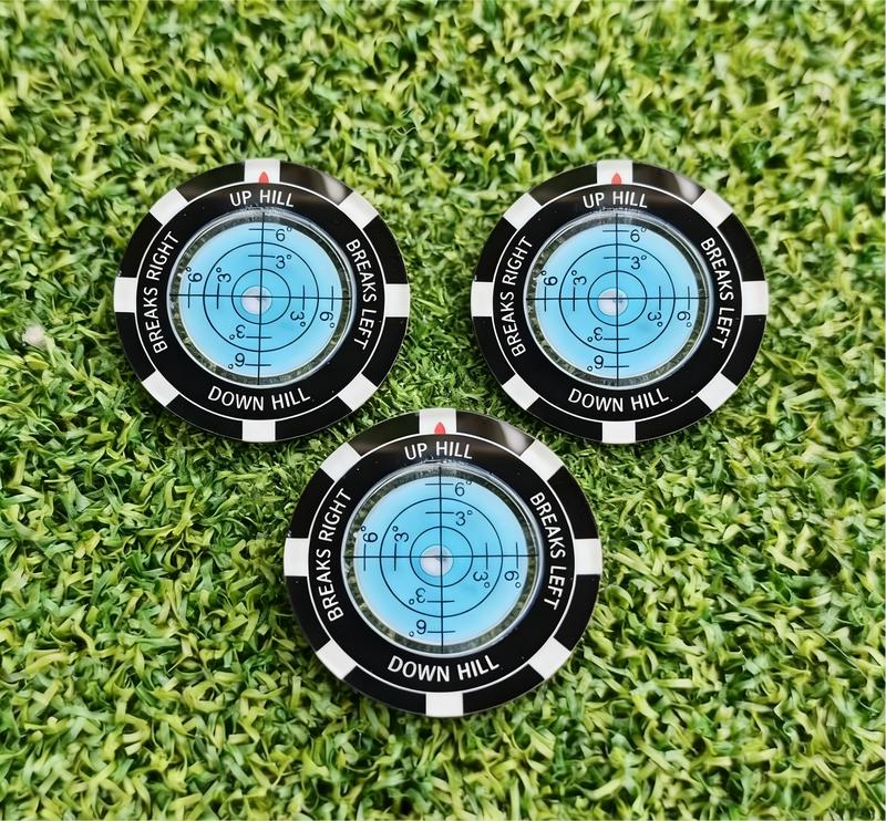 Clear Pocket Slope Gauge for Reading Golf Greens