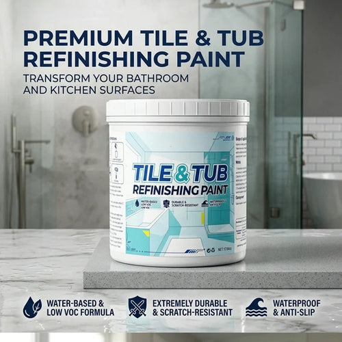 Hands-On Tile & Tub Refinishing Paint Kit for Creative Play