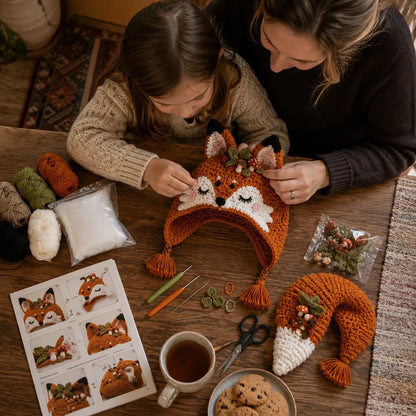 Make-Your-Own Crochet Dragon Hood for Fantasy Costumes