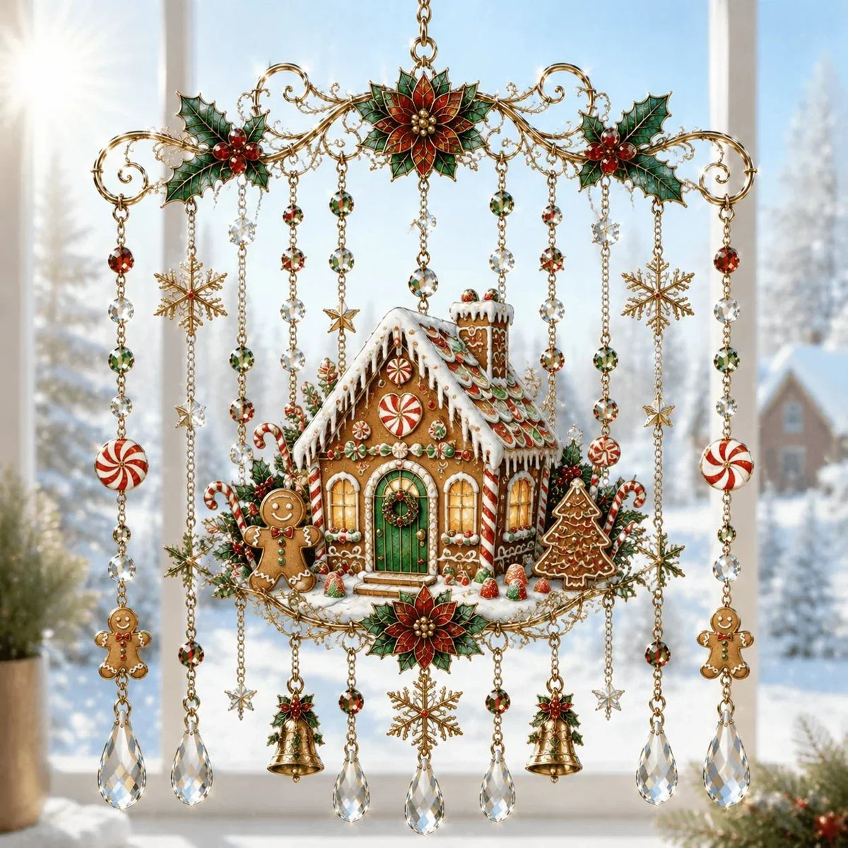 Purpose-Built Handmade Stained Glass Window Hanging for Everyday Use