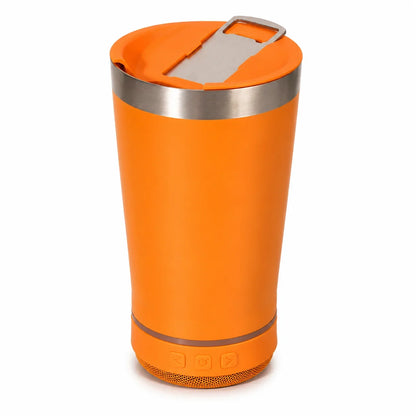 Music Tumbler with Bluetooth Audio and Color-Changing LEDs