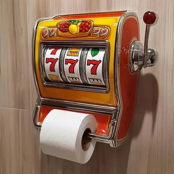 Space-Saving Slot Machine Toilet Roll Holder for Tidy S – Limited Edit