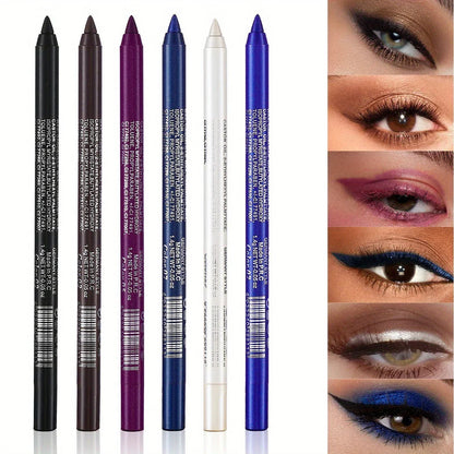 Fourteen Waterproof Eyeliners in Metallic and Shimmer Colors