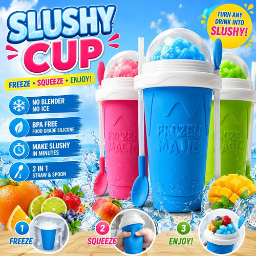 Freezer Slush Cup for Turning Drinks into Icy Treats