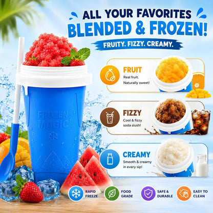 Freezer Slush Cup for Turning Drinks into Icy Treats