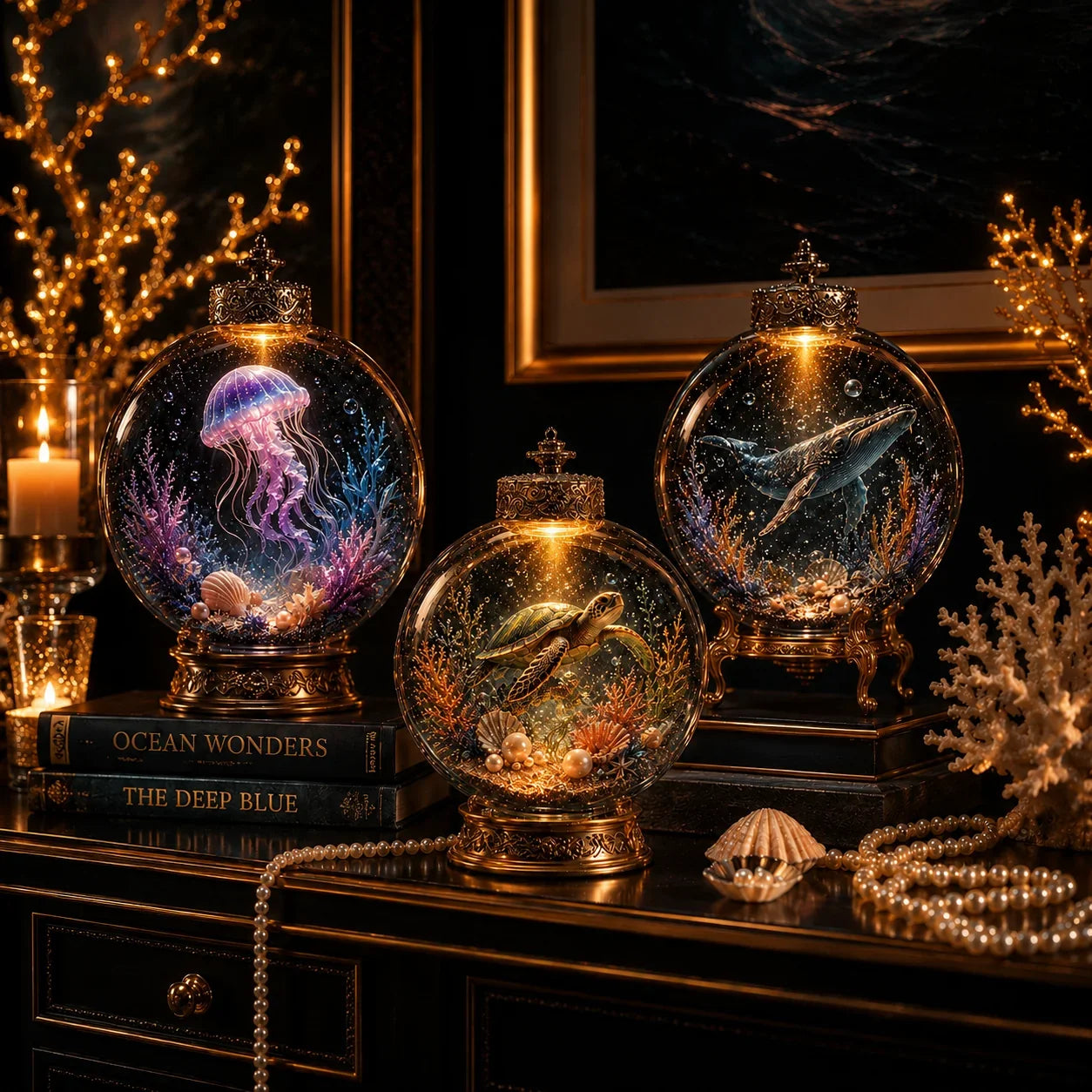 Purpose-Built Ocean Series Illuminated 3D Model