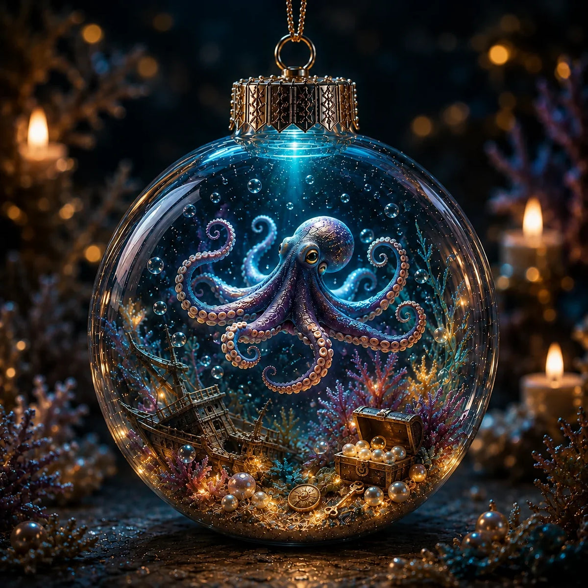 Purpose-Built Ocean Series Illuminated 3D Model