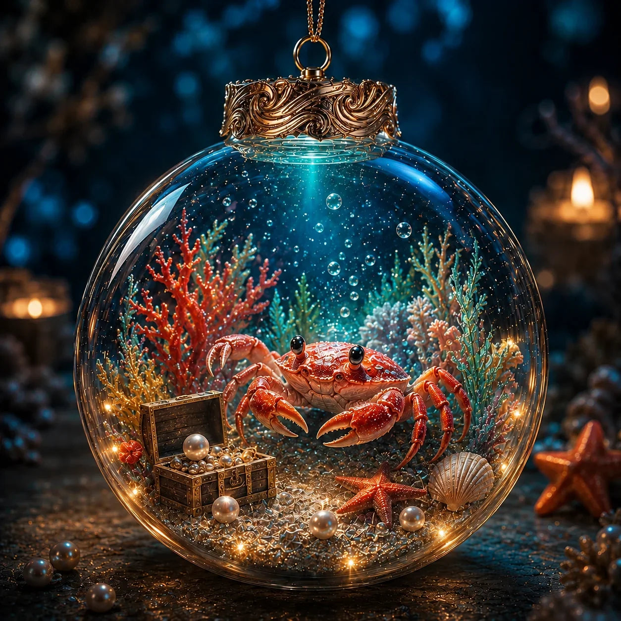Purpose-Built Ocean Series Illuminated 3D Model
