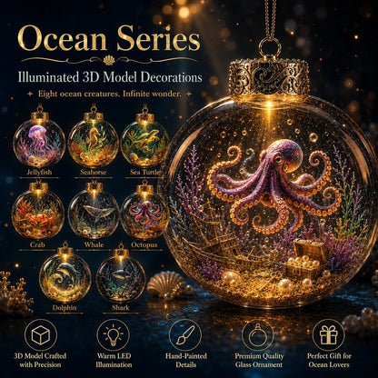 Purpose-Built Ocean Series Illuminated 3D Model