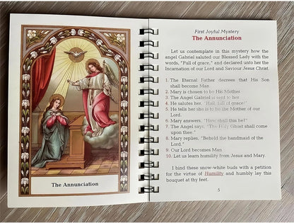 Distinctive Pocket Size Rosary Meditation BookThe Rosary The Prayer