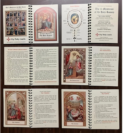 Distinctive Pocket Size Rosary Meditation BookThe Rosary The Prayer
