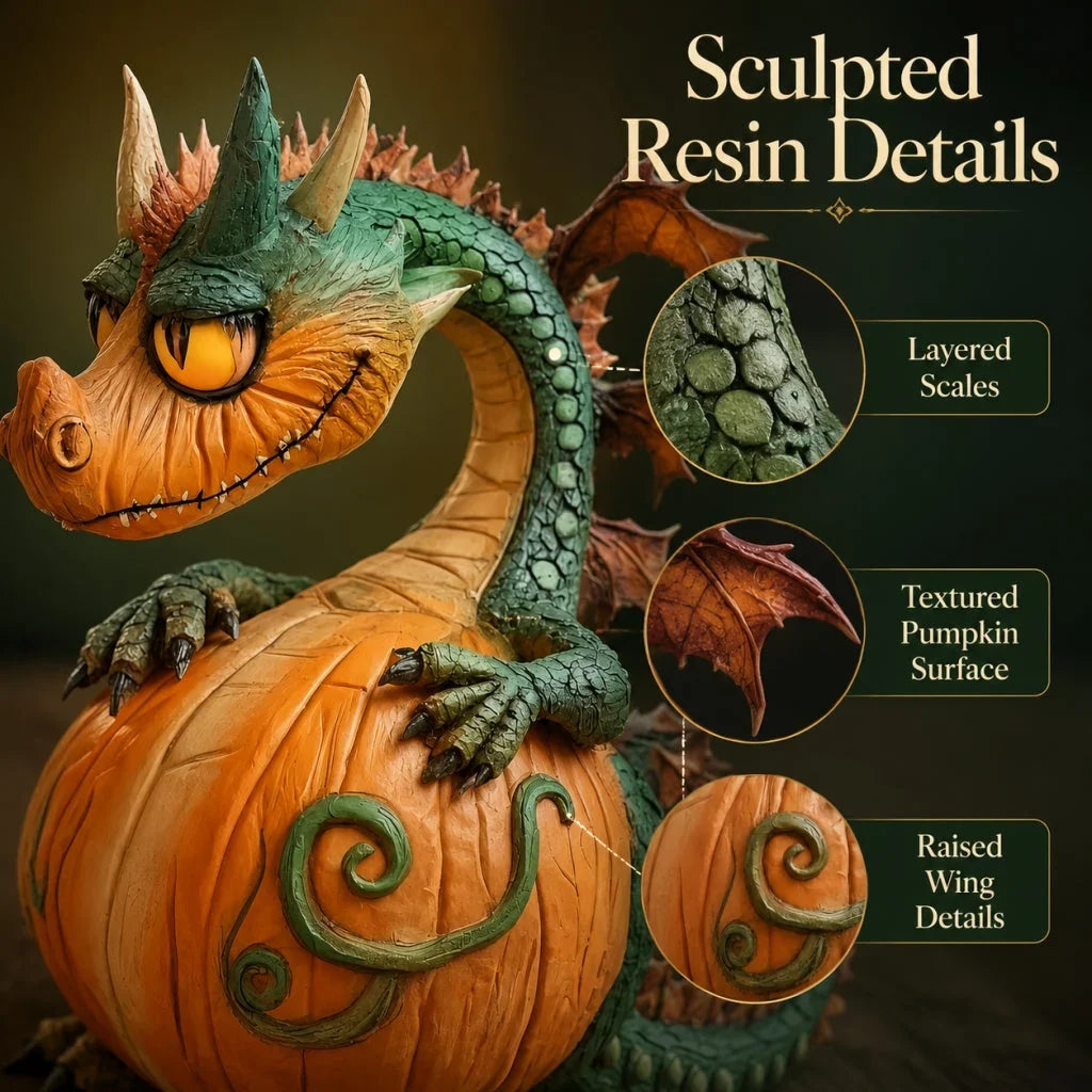 Purpose-Built Pumpkin Dragon – The Guardian of Your