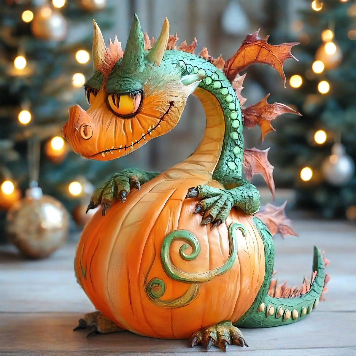 Purpose-Built Pumpkin Dragon – The Guardian of Your