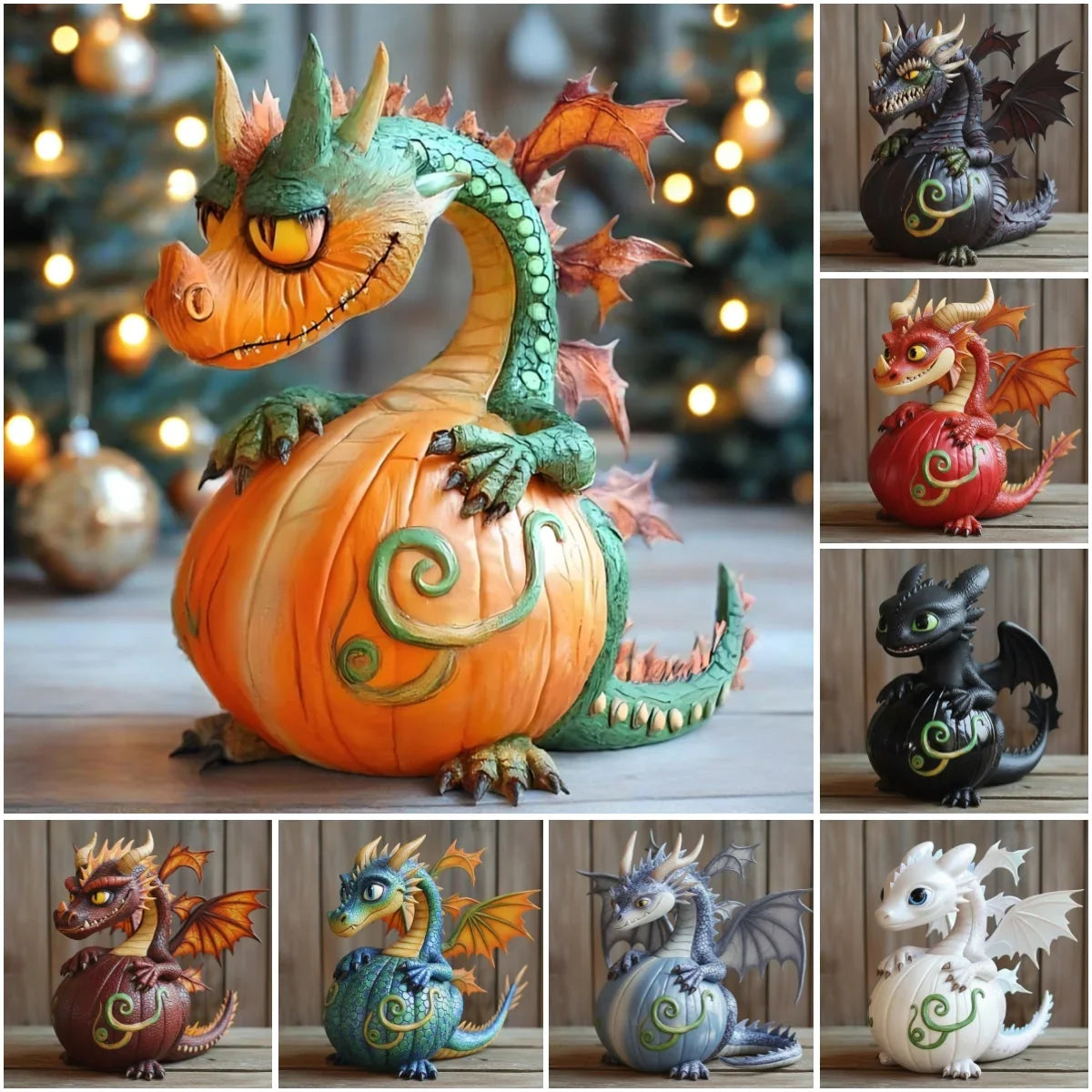 Purpose-Built Pumpkin Dragon – The Guardian of Your
