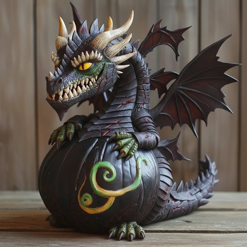 Purpose-Built Pumpkin Dragon – The Guardian of Your