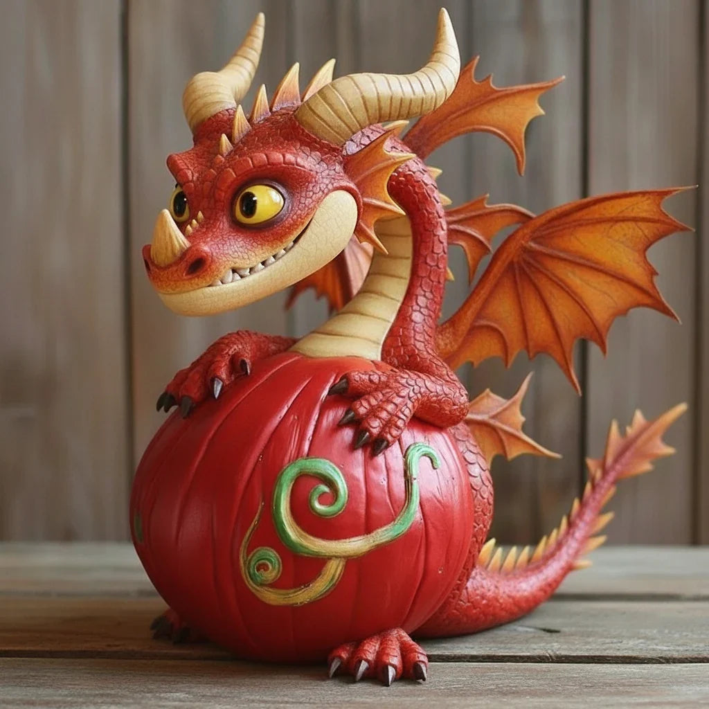 Purpose-Built Pumpkin Dragon – The Guardian of Your