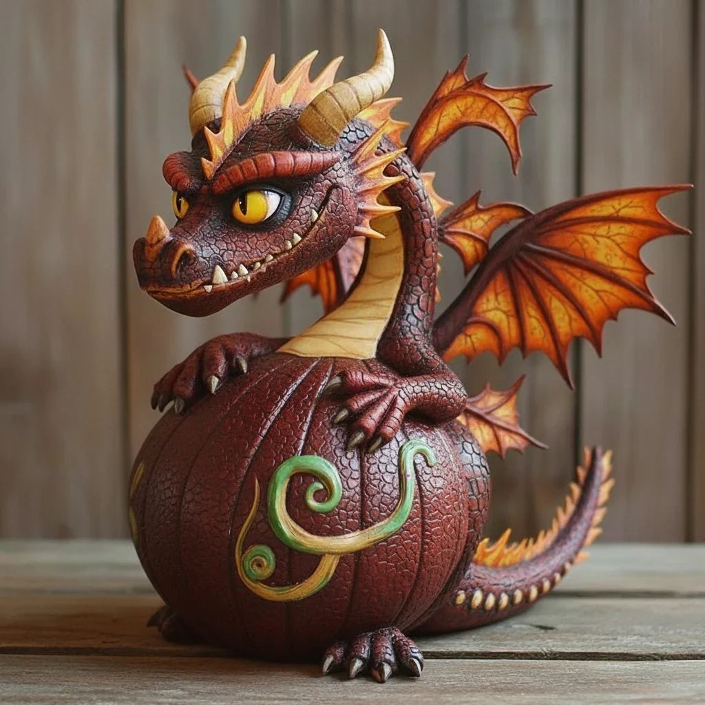 Purpose-Built Pumpkin Dragon – The Guardian of Your