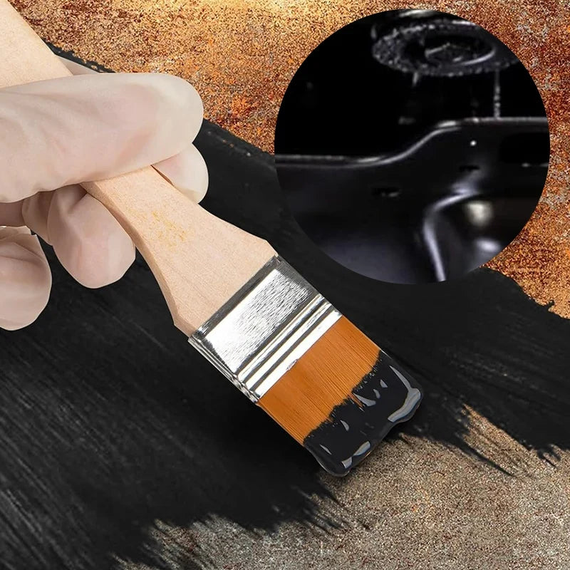 Purpose-Built Time- Rust Converter Metallic Paint – One coat stops