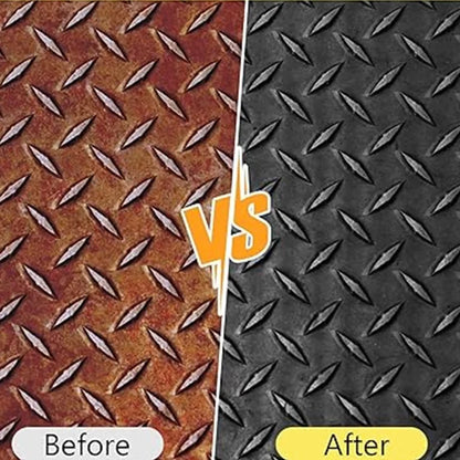 Purpose-Built Time- Rust Converter Metallic Paint – One coat stops