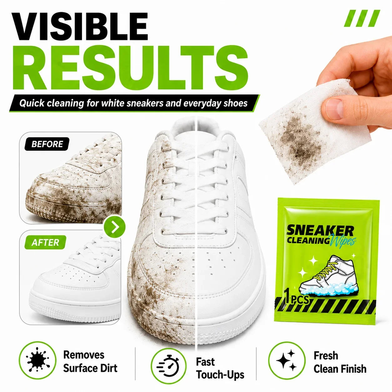 Vehicle-Ready Shoe Care Kit – 4-in-1 Complete Cleaner