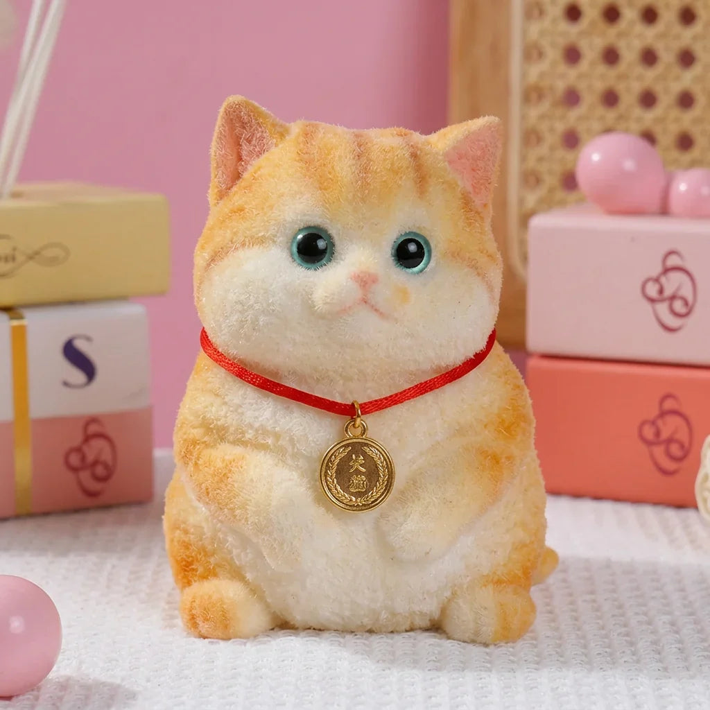Hands-On Soft and Cuddly Cat – Squeezable Toy for Creative Play