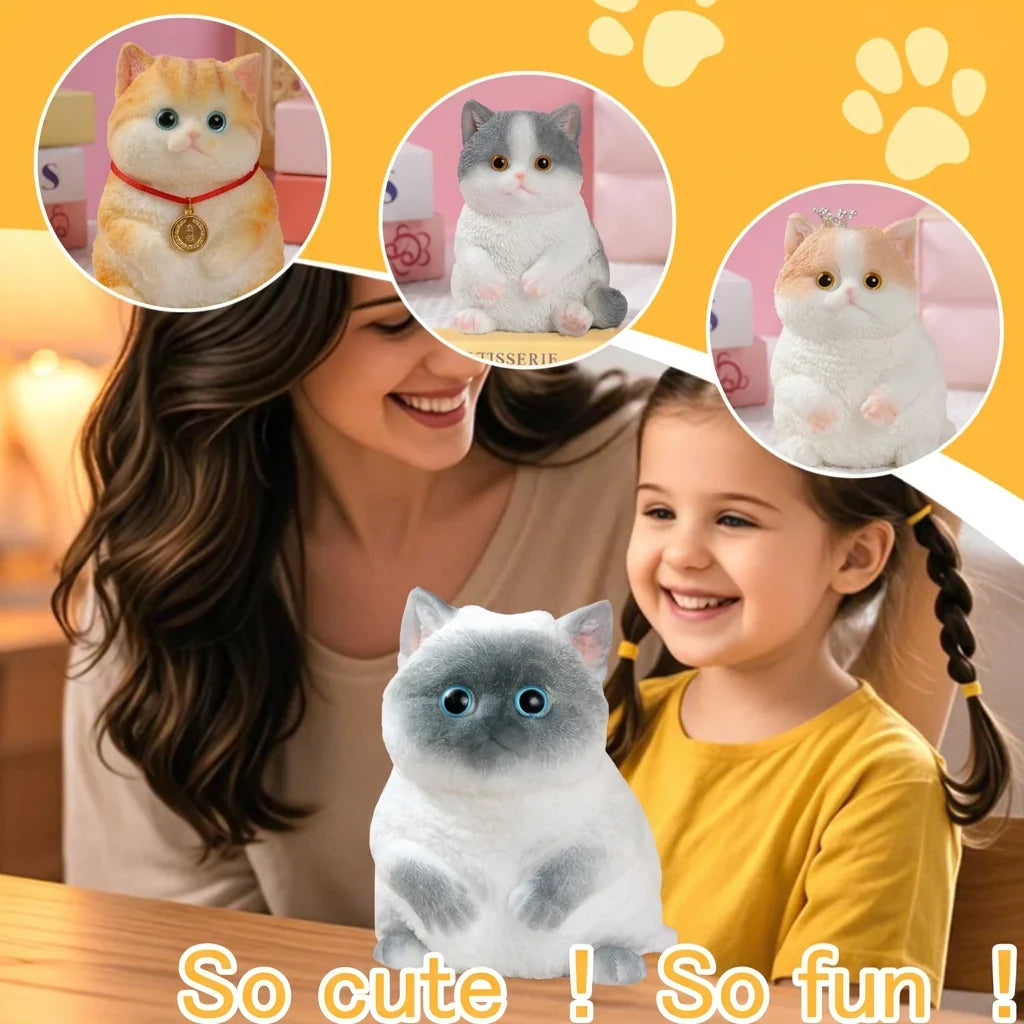 Hands-On Soft and Cuddly Cat – Squeezable Toy for Creative Play