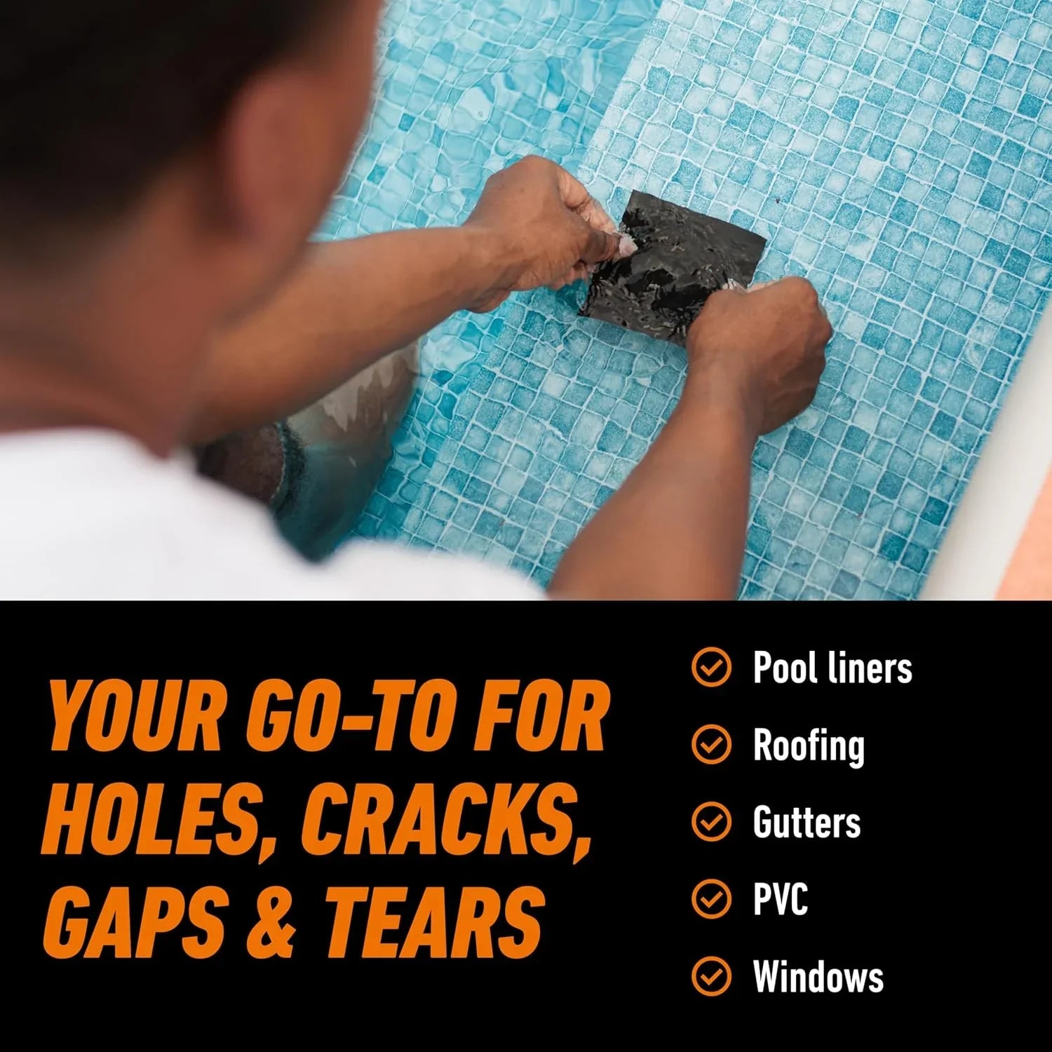 Purpose-Built Stop All Leaks Instantly – One Tape for All Emergency