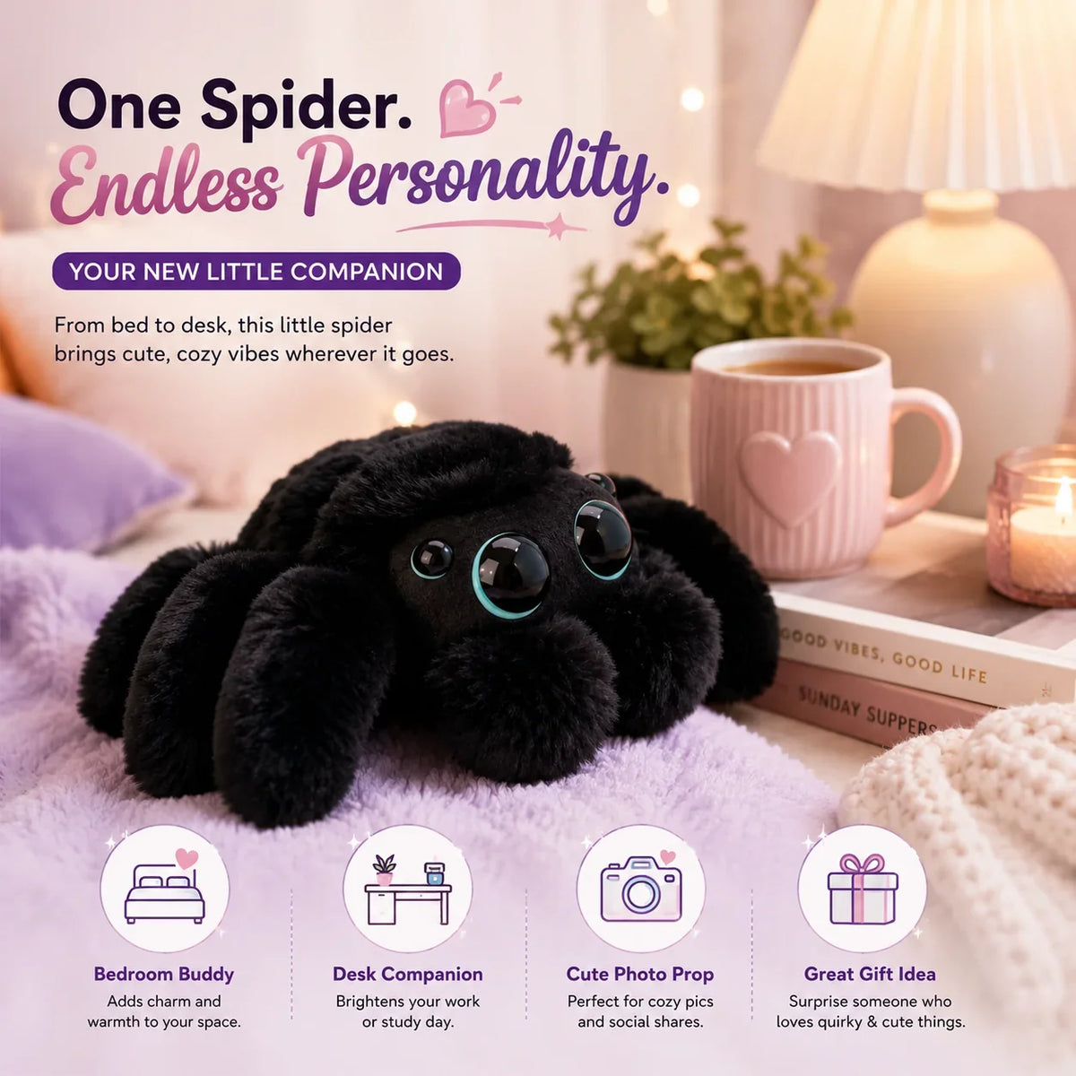 Purpose-Built The Spider You'll Actually Want To Hug for Everyday Use
