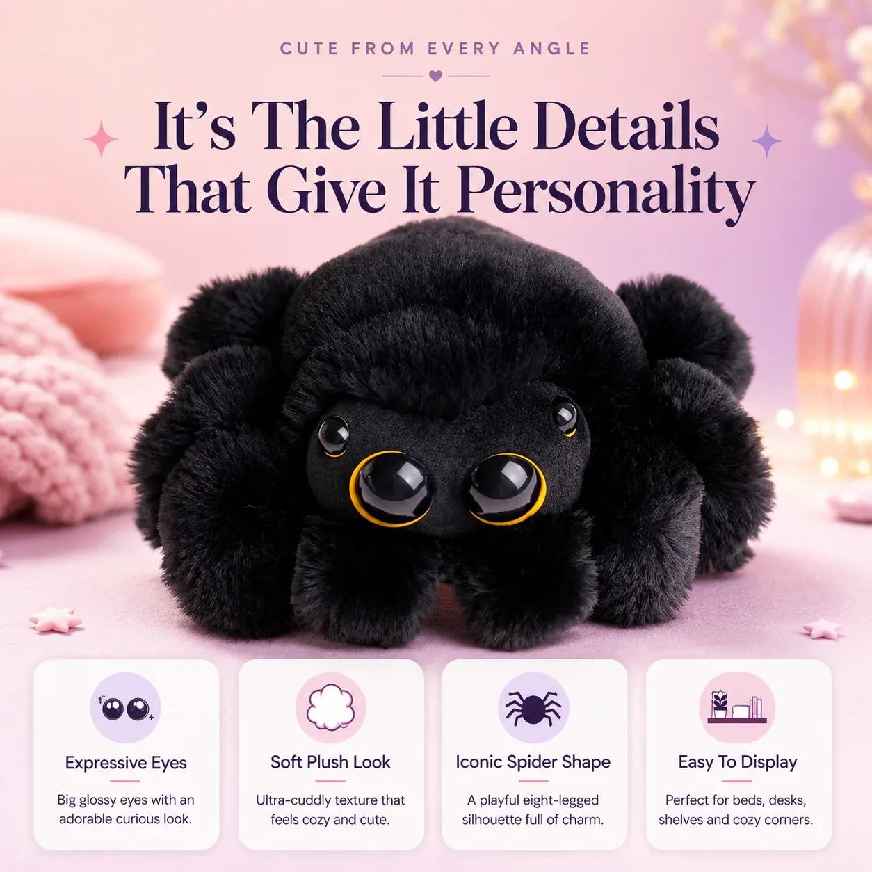 Purpose-Built The Spider You'll Actually Want To Hug for Everyday Use