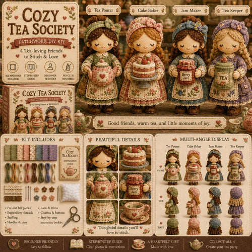 Hands-On Tiny Worlds Collection – Patchwork DIY Kit