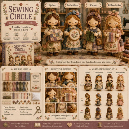 Hands-On Tiny Worlds Collection – Patchwork DIY Kit