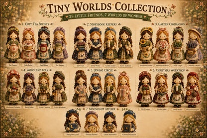 Hands-On Tiny Worlds Collection – Patchwork DIY Kit