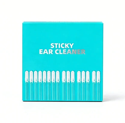 Adhesive-Tip Cleaning Sticks for Gentle, Visible Ear Care