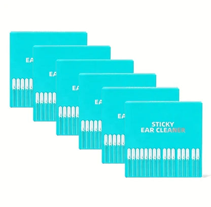 Adhesive-Tip Cleaning Sticks for Gentle, Visible Ear Care