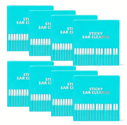 Adhesive-Tip Cleaning Sticks for Gentle, Visible Ear Care