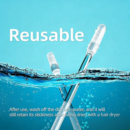 Adhesive-Tip Cleaning Sticks for Gentle, Visible Ear Care
