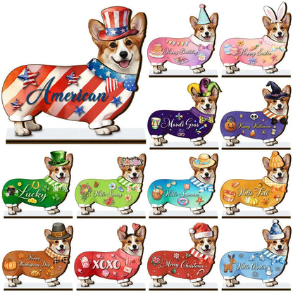 Pet-Friendly Unique Personalized Pet Lovers Interchangeable Seasonal
