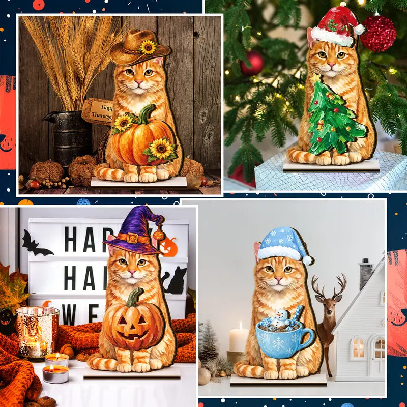 Pet-Friendly Unique Personalized Pet Lovers Interchangeable Seasonal