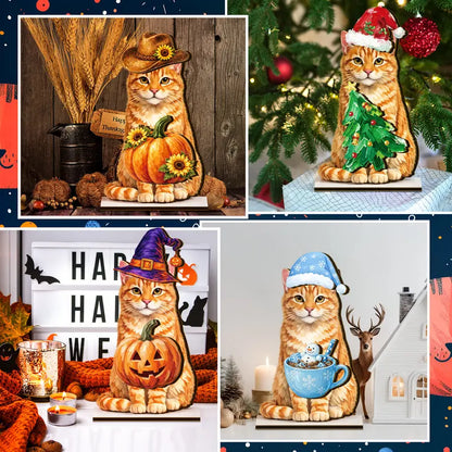 Pet-Friendly Unique Personalized Pet Lovers Interchangeable Seasonal