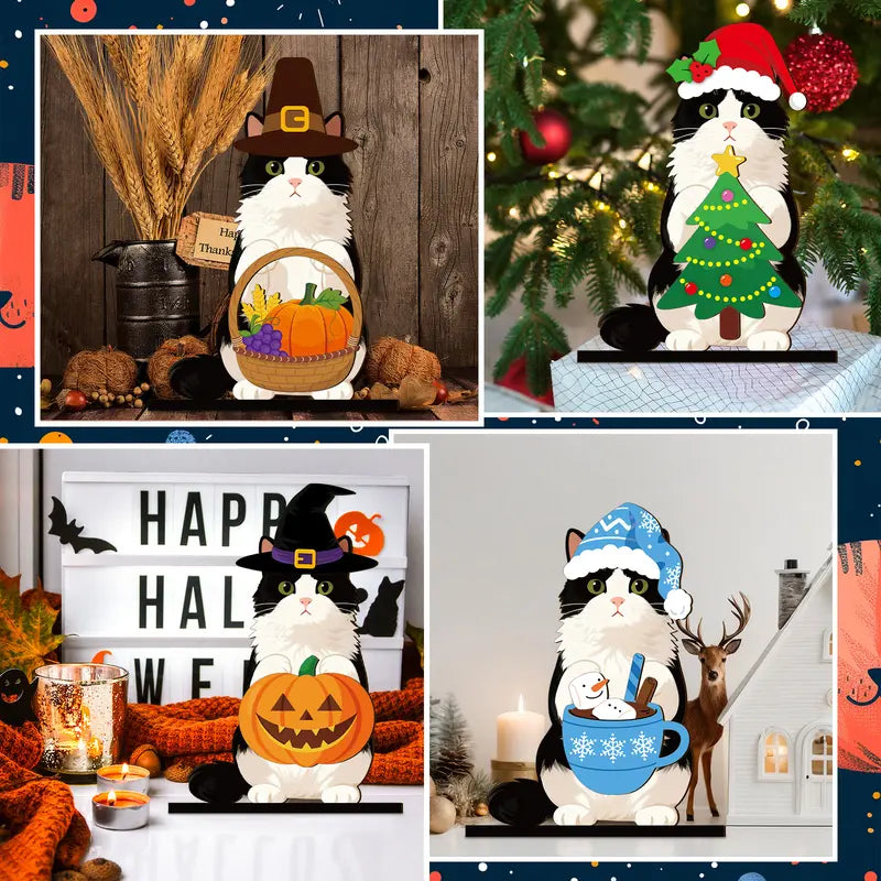 Pet-Friendly Unique Personalized Pet Lovers Interchangeable Seasonal