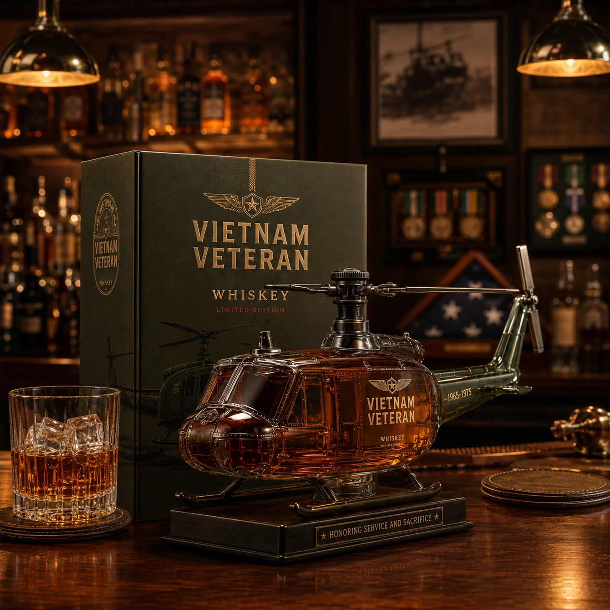 Purpose-Built Vietnam Veteran Helicopter 1965-1975 Whiskey