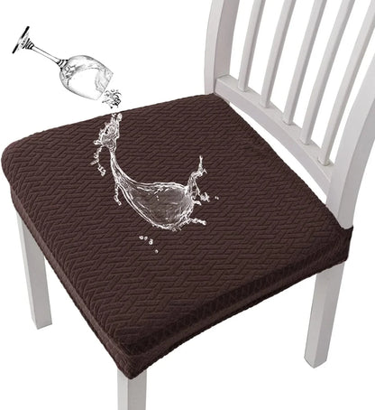 Easy-Care Waterproof Jacquard Chair Covers Durable, Stylish &