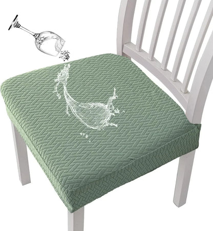 Easy-Care Waterproof Jacquard Chair Covers Durable, Stylish &